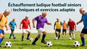 Échauffement ludique football séniors : techniques et exercices adaptés